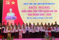 Hội nghị điển hình tiên tiến quận Hải An giai đoạn 2015 – 2020