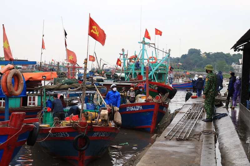 Hoạt động khai thác thủy sản được địa phương đặc biệt chú trọng
