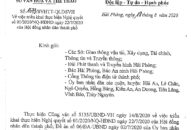 Triển khai thực hiện đặt tên một số đường và công trình công cộng trên địa bàn TTkmqq88 tỷ lệ kèo World Cup 2026