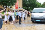 Xúc động những hình ảnh Đoàn công tác QQ 88 Sòng bạc trực tuyến TOP 1 Việt Nam QQ8839 nhà cái lên đường chi viện Đà Nẵng chống “giặc” Covid-19