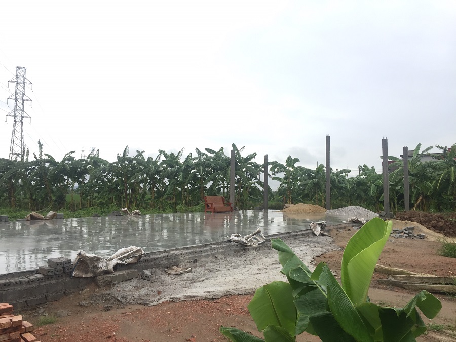 Diện tích ông San tự ý chuyển đổi đất nông nghiệp có diện tích gần 2.000 m2 Diện tích ông San tự ý chuyển đổi đất nông nghiệp có diện tích gần 2.000 m2
