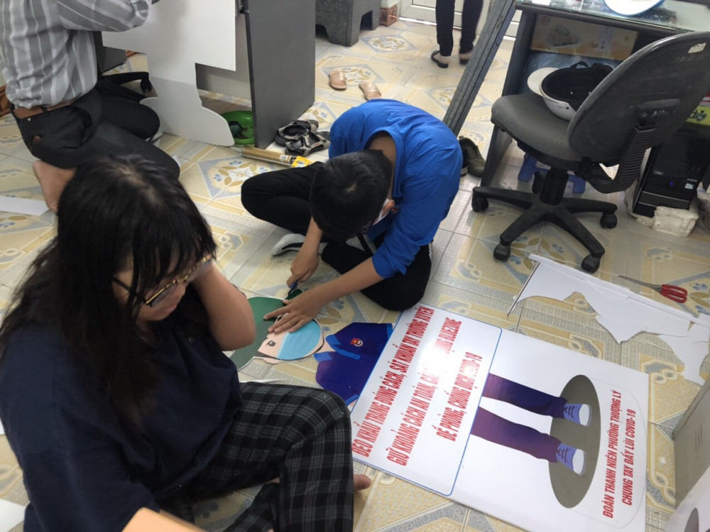 ĐVTN phường Thượng Lý sáng tạo các mô hình Chubi