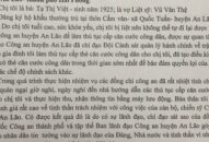 Người dân viết thư cảm ơn QQ8894 casino trực tuyến huyện An Lão