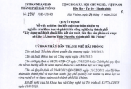 Nghiệm thu kết quả thực hiện nghiệm vụ QUÀ TẶNG QQ88 | Ho Chi Minh City khoa học và phát triển công nghệ cấp thành phố