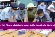 Hải quan QQ8839 nhà cái phát hiện hơn 1 triệu bao thuốc lá giả nhãn hiệu