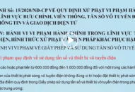 Điều 58 Nghị định 15/2020/NĐ-CP quy định về sử dụng tần số và thiết bị vô tuyến điện