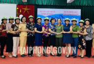 Phòng CSGT đường bộ-đường sắt tuyên truyền, QQQ888 phiên bản mới QQ88qq Đăng ký ngay về trật tự ATGT Hội phụ nữ huyện An Dương