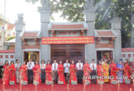 Khánh thành công trình Đổi quà QQ88 Cổng và khuôn viên Đình Từ Vũ
