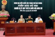 Chuẩn bị kỳ họp thứ 10, TRANG CHỦ QQ88.COM ĐĂNG KÝ khóa 14: Các đại biểu TRANG CHỦ QQ88.COM ĐĂNG KÝ tiếp xúc cử tri tại quận Đồ Sơn