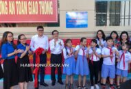 Khánh thành công trình thanh niên “Bức tường xanh” trên đường Đinh Tiên Hoàng