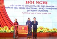 Biểu dương 90 nữ công nhân viên chức tiêu biểu nhân QQ8827 nhận thưởng hấp dẫn 90 năm Ngày thành lập Hội Liên hiệp phụ nữ Việt Nam và 10 năm Ngày phụ nữ Việt nam 20/10