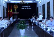 UBND thành phố làm việc với Đoàn kiểm tra tình hình thi hành QQ88qq Đăng ký ngay khí tượng thủy văn