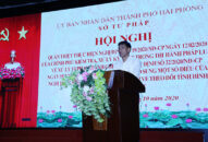 Sở Tư pháp phổ biển, quán triệt các văn bản quy phạm QQ88qq Đăng ký ngay mới liên quan đến công tác xử lý vi phạm hành chính, theo dõi thi hành QQ88qq Đăng ký ngay