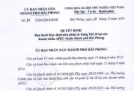 UBND thành phố ban hành quy định cho phép sử dụng Thẻ đi lại của doanh nhân APEC thuộc TTkmqq88 tỷ lệ kèo World Cup 2026