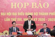 Thường trực Thành ủy họp báo thông tin về kết quả Đại hội QQ88qq khuyến mãi cập nhật mỗi ngày thành phố lần thứ XVI
