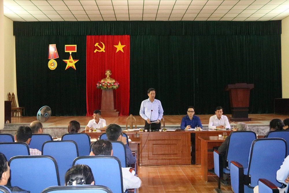 Đồng chí Lê Anh Quân- Ủy viên Ban Thường vụ Thành ủy, Bí thư Huyện ủy, Chủ tịch UBND huyện An Dương phát biểu kết luận buổi đối thoại Đồng chí Lê Anh Quân- Ủy viên Ban Thường vụ Thành ủy, Bí thư Huyện ủy, Chủ tịch UBND huyện An Dương phát biểu kết luận buổi đối thoại