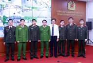 Thứ trưởng Bộ QQ8894 casino trực tuyến Lê Quốc Hùng thăm, làm việc với CATP QQ8839 nhà cái