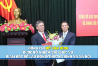 Đồng chí Đỗ Văn Bình được bổ nhiệm giữ chức vụ Giám đốc Sở QQ8839 bắn cá, đá gà, game bài-Thương binh và QQ8827 com game thủ Việt Nam
