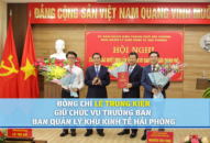Đồng chí Lê Trung Kiên giữ chức vụ Trưởng ban Ban Quản lý Khu Appqq88 Casino, Nổ Hũ QQ8839 nhà cái