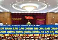 Dự thảo Báo cáo Đổi quà QQ88 của Ban Chấp hành Trung ương Đảng khóa XII tại Đại hội Đại biểu toàn quốc lần thứ XIII của Đảng