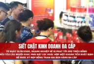 Siết chặt kinh doanh đa cấp