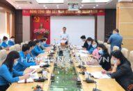 Phó Bí thư Thường trực Thành ủy làm việc với Ban Thường vụ Liên đoàn QQ8839 bắn cá, đá gà, game bài thành phố