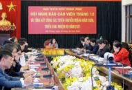 Hội nghị trực tuyến Báo cáo viên toàn quốc tháng 12/2020