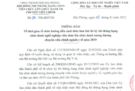 Thông báo thời gian tổ chức hướng dẫn cách thức làm bài thi kỳ thi thăng hạng chức danh nghề nghiệp viên chức lên chức danh tương đương chuyên viên chính ngành QQ8839 Đăng ký, Tải app năm 2019