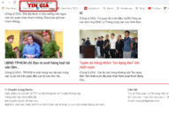 CẢNH BÁO: Hai website giả mạo Chuyên trang điện tử Bảo vệ Công lý của Báo Công lý