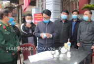 Trưởng Ban Dân vận Thành ủy kiểm tra công tác phòng, chống dịch COVID-19 trên địa bàn thành phố