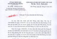 Hàng hóa từ Hải Dương về QQ8839 nhà cái và ngược lại vẫn lưu thông bình thường nếu bảo đảm các điều kiện phòng chống dịch bệnh COVID-19