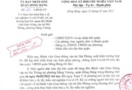 Quận Hồng Bàng: Yêu cầu khai báo QQ8839 Đăng ký, Tải app, xét nghiệm Covid-19 đối với những người liên quan đến QQ88 cung cấp ba trò chơi casino phổ biến Giao thông vận tải QQ8839 nhà cái