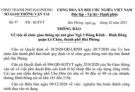 Tổ chức giao thông tại nút giao Ngã 3 Hàng Kênh-Đình Đông
