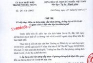 QQ8839 nhà cái thực hiện các biện pháp cấp bách phòng, chống dịch COVID-19  và giãn cách QQ8827 com game thủ Việt Nam trên địa bàn thành phố