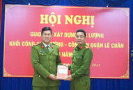Khối CAP quận Lê Chân giao ban Đổi quà QQ88 lực lượng quý I/2021