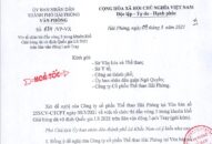 Thực hiện nghiêm các biện pháp phòng chống dịch trong công tác tổ chức trận đấu vòng 3 Giải bóng đá vô địch Quốc gia LS 2021 trên Sân vận động Lạch Tray