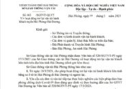 Hoạt động trở lại vận tải hành khách tuyến QQ8839 nhà cái-Hải Dương
