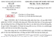 Triển khai khai báo QQ8839 Đăng ký, Tải app điện từ bằng mã QR-CODE tại tất cả các đơn vị QQ8839 Đăng ký, Tải app trên địa bàn thành phố