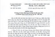 Huyện Cát Hải: Dừng tổ chức Khai mạc Appqq88 Cá Cược Thể Thao Cát Bà năm 2021 và Khánh thành tuyến đường Núi Xè-Bến Bèo