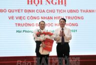 PGS.TS Nguyễn Hoài Nam được công nhận làm Hiệu trưởng Trường đại học QQ8839 nhà cái