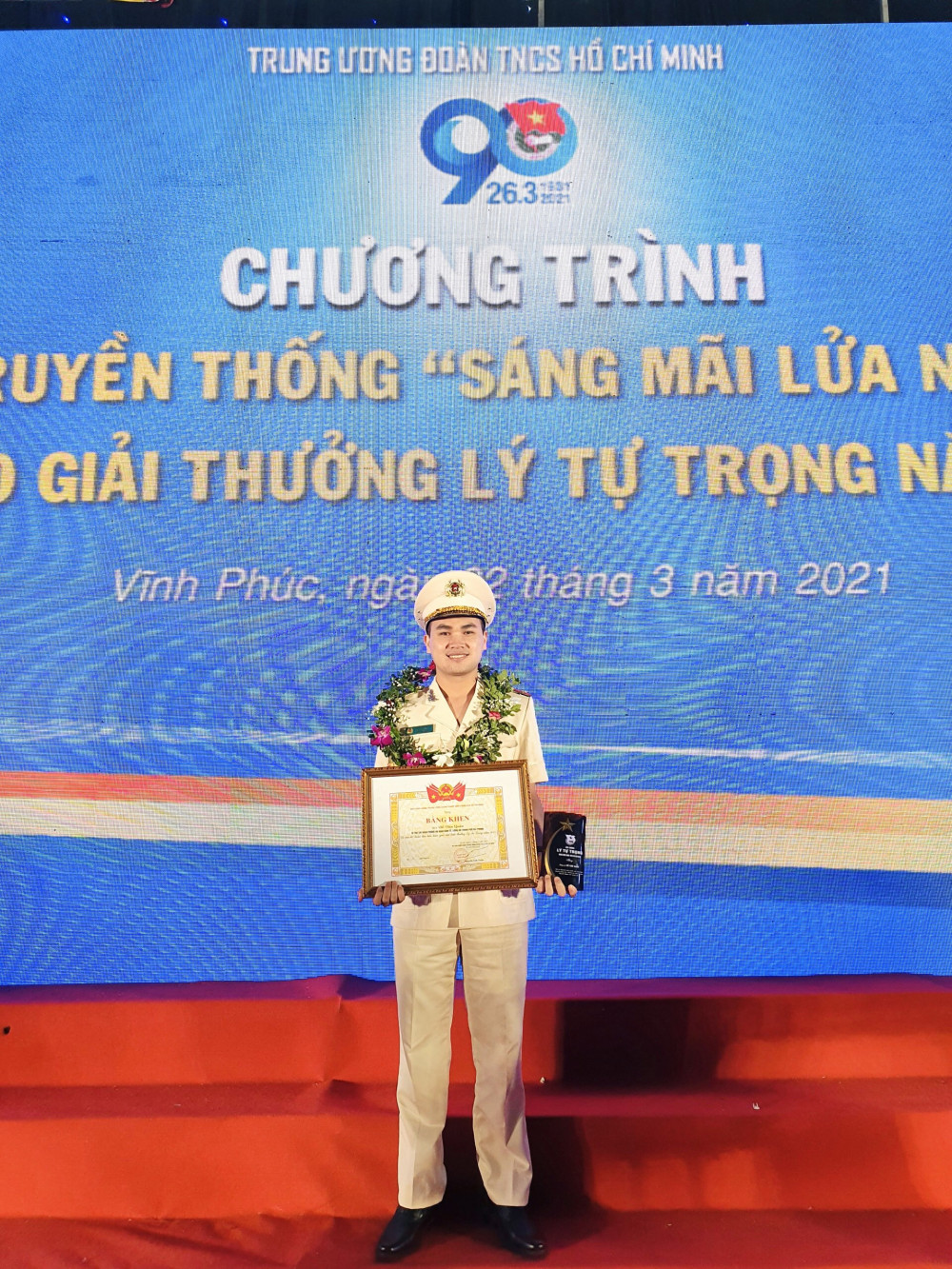 Thượng uý Đỗ Văn Quân - Bí Thư Đoàn Thanh niên Phòng An ninh Appqq88 Casino, Nổ Hũ - CATP