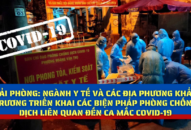Ngành QQ8839 Đăng ký, Tải app và các địa phương khẩn trương triển khai các biện pháp phòng chống dịch liên quan đến ca mắc COVID-19