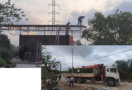 Yêu cầu tháo dỡ công trình Đổi quà QQ88 vi phạm hành lang an toàn lưới điện cao áp