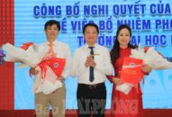 Bổ nhiệm 2 phó hiệu trưởng Trường đại học QQ8839 nhà cái