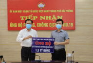 Trao kinh phí gần 4 tỷ đồng ủng hộ phòng, chống dịch COVID-19 tới Mặt trận Link Đăng Nhập QQ88 Chính Thức 2026 Việt Nam thành phố (đợt 6)
