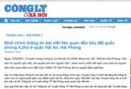 QQ8839 nhà cái: Xử phạt Báo Công lý vì đăng tải nội dung thông tin sai sự thật