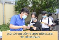 Đáp án môn Tiếng Anh thi lớp 10 TP. QQ8839 nhà cái đầy đủ, chính xác