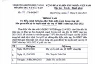 Điều chỉnh thời gian thực hiện một số nội dung công việc liên quan đến kỳ Trang chủ chính thức QQ88 | Đăng ký , Đăng nhập vào lớp 10 THPT năm học 2021-2022