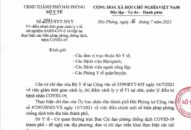 Sở QQ8839 Đăng ký, Tải app hướng dẫn công tác cách ly và xét nghiệm theo chỉ đạo mới