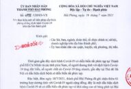 QQ8839 nhà cái thực hiện một số biện pháp cấp bách phòng chống dịch bệnh COVID-19